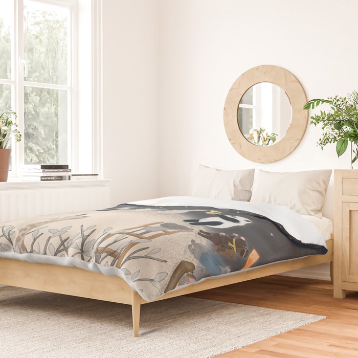 the moon song Duvet Cover Gallery Image 2