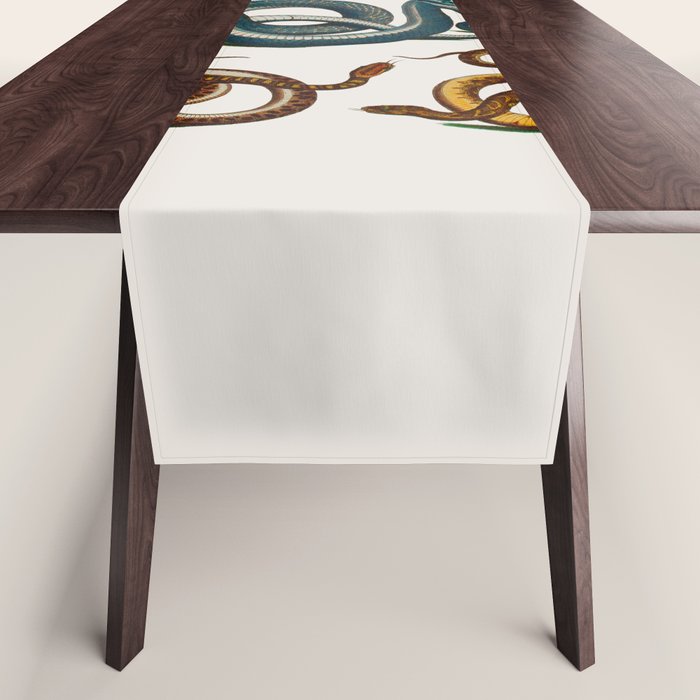 Albertus Seba Coiled Big Blue  Table Runner Gallery Image 1