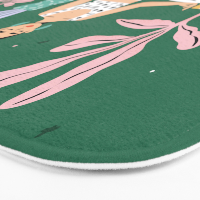 Meditating Cat Bath Mat Gallery Image 3