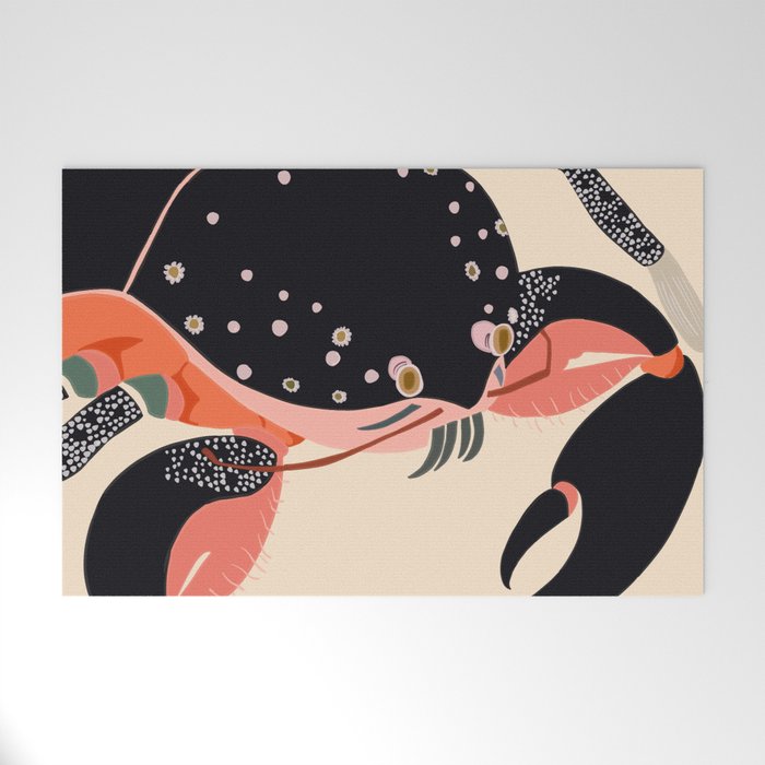 Mystic Crab Welcome Mat Gallery Image 1