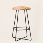 Desert Moon Colorful Landscape Stool Gallery Image 1