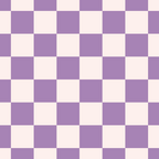 Checkerboard Mini Check Pattern in Light Purple  Coffee Mug Gallery Image 2