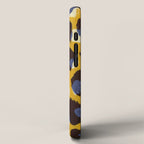 Pure Strokes #1 / Yellow & Blue Pattern iPhone Case Gallery Image 2