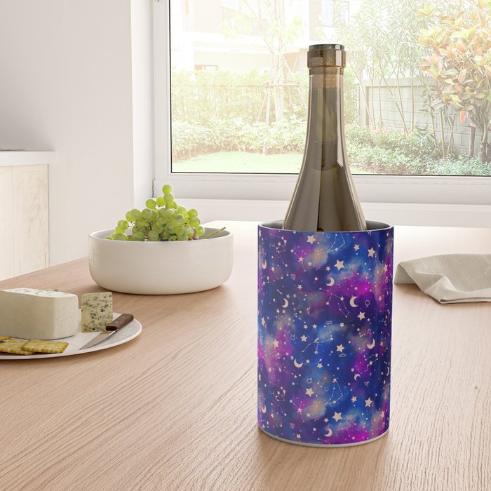 Zodiac - Watercolor Dark Wine Chiller Gallery Image 4