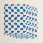 Blue cat Wrapping Paper Gallery Image 3