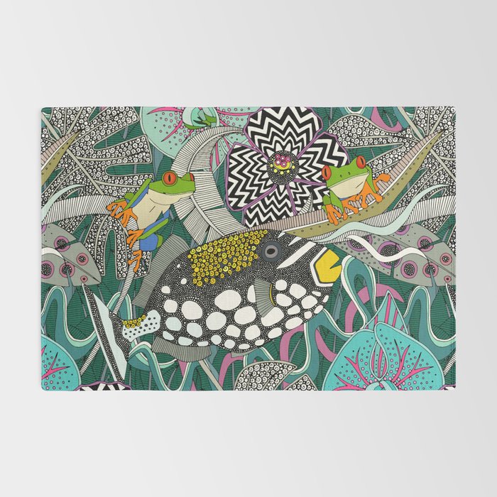 ASHA green Rug Gallery Image 2