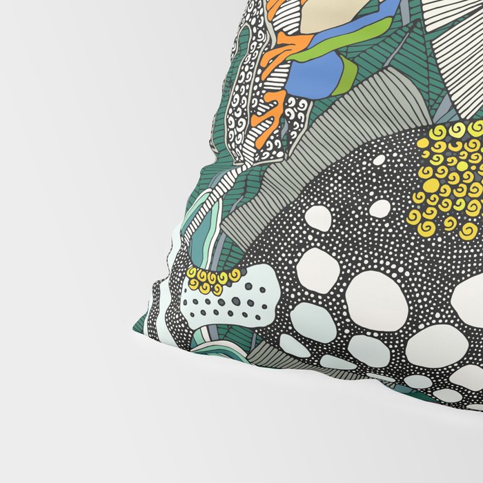 ASHA green Pillow Sham Gallery Image 4