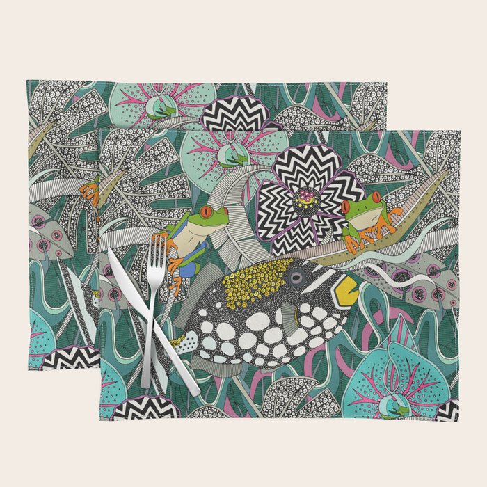 ASHA green Placemat Gallery Image 1