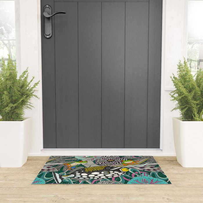 ASHA green Welcome Mat Gallery Image 3