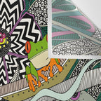 ASHA green Wall Tapestry Gallery Image 3