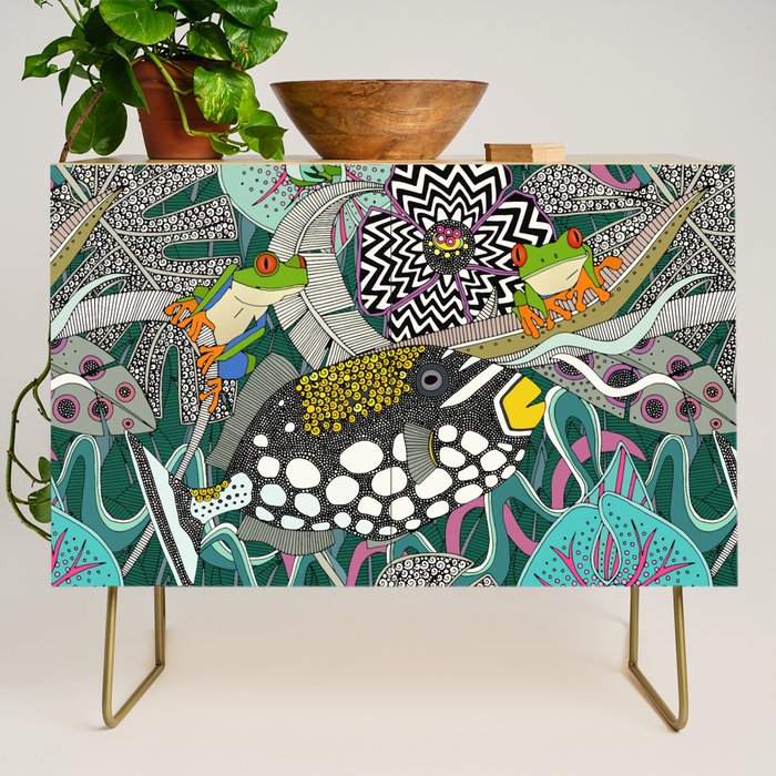 ASHA green Credenza Gallery Image 1