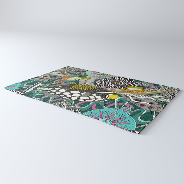 ASHA green Rug Gallery Image 3