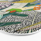 ASHA green Bath Mat Gallery Image 3