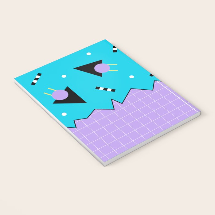 Memphis pattern 114 - 80s / 90s Retro Notebook Gallery Image 3