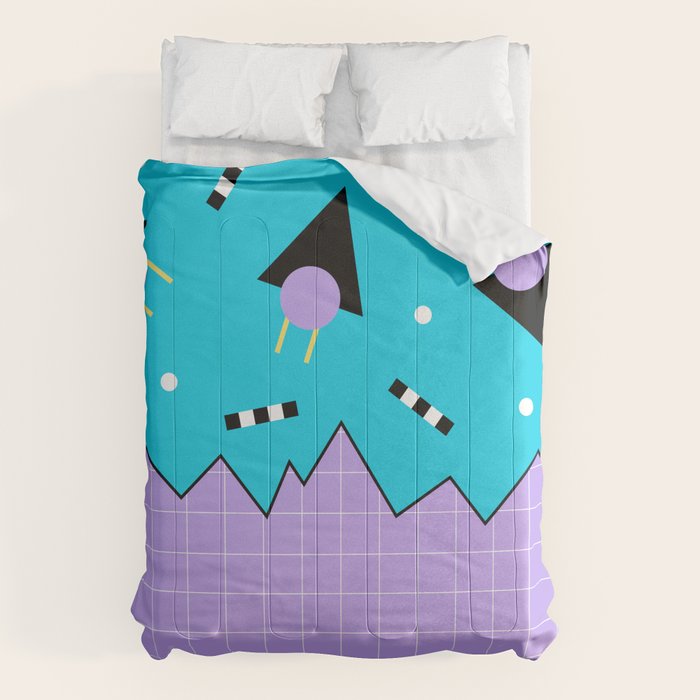 Memphis pattern 114 - 80s / 90s Retro Comforter Gallery Image 6