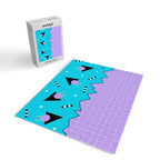 Memphis pattern 114 - 80s / 90s Retro Jigsaw Puzzle Gallery Image 2
