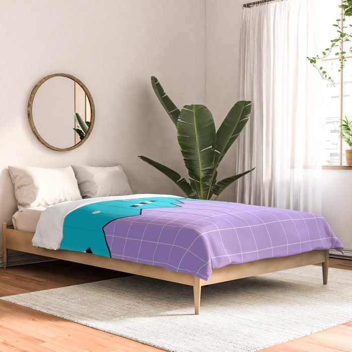 Memphis pattern 114 - 80s / 90s Retro Comforter Gallery Image 2