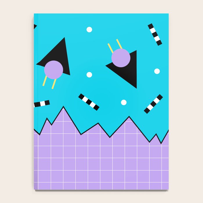 Memphis pattern 114 - 80s / 90s Retro Notebook Gallery Image 4