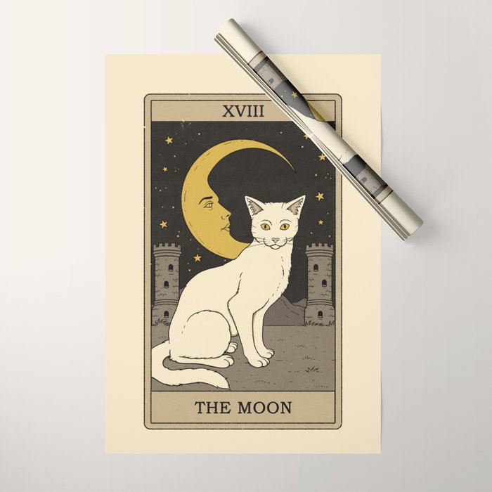 The Moon Wrapping Paper Gallery Image 1