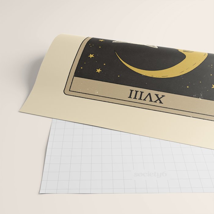 The Moon Wrapping Paper Gallery Image 2