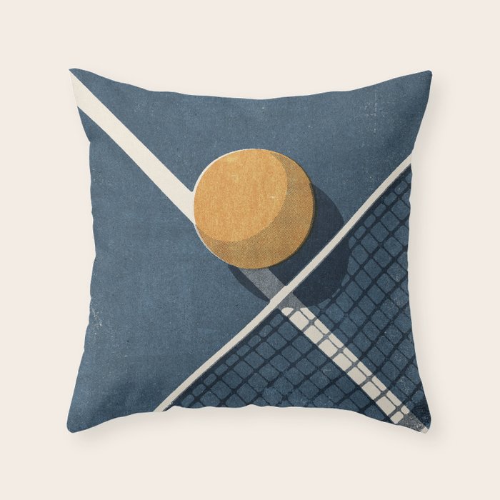BALLS / Table Tennis Throw Pillow Gallery Image 6