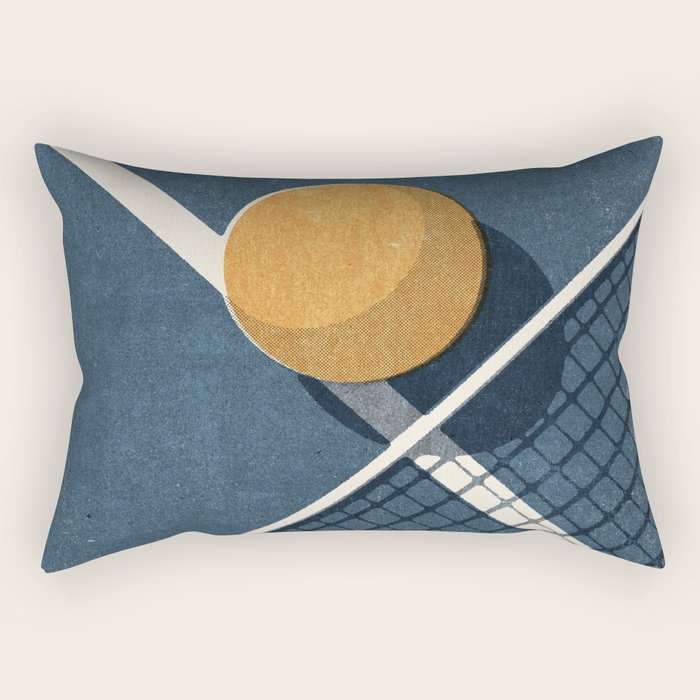 BALLS / Table Tennis Rectangular Pillow Gallery Image 2