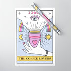 The Coffee Lovers Tarot Wrapping Paper Gallery Image 1