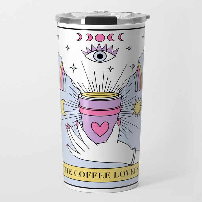 The Coffee Lovers Tarot Travel Mug Gallery Image 1