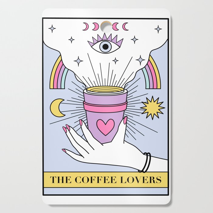 The Coffee Lovers Tarot Cutting Board Gallery Image 1