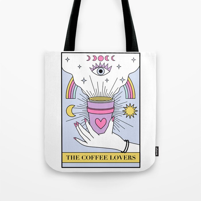 The Coffee Lovers Tarot Tote Bag Gallery Image 1