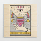 The Coffee Lovers Tarot Wood Wall Art Gallery Image 1