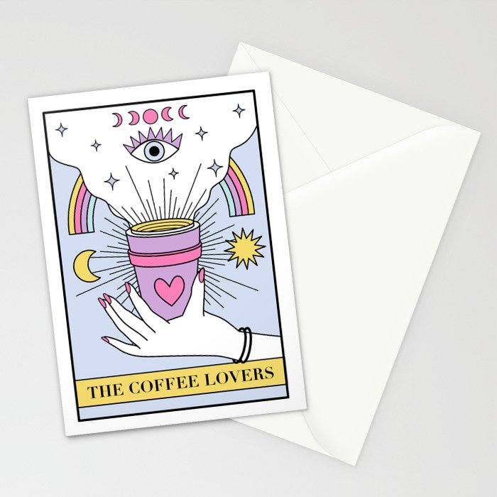The Coffee Lovers Tarot Stationery Card Gallery Image 2