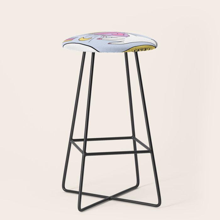 The Coffee Lovers Tarot Stool Gallery Image 1