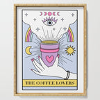 The Coffee Lovers Tarot Serving Tray Gallery Image 1