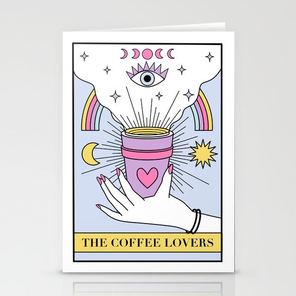 The Coffee Lovers Tarot Stationery Card Gallery Image 1