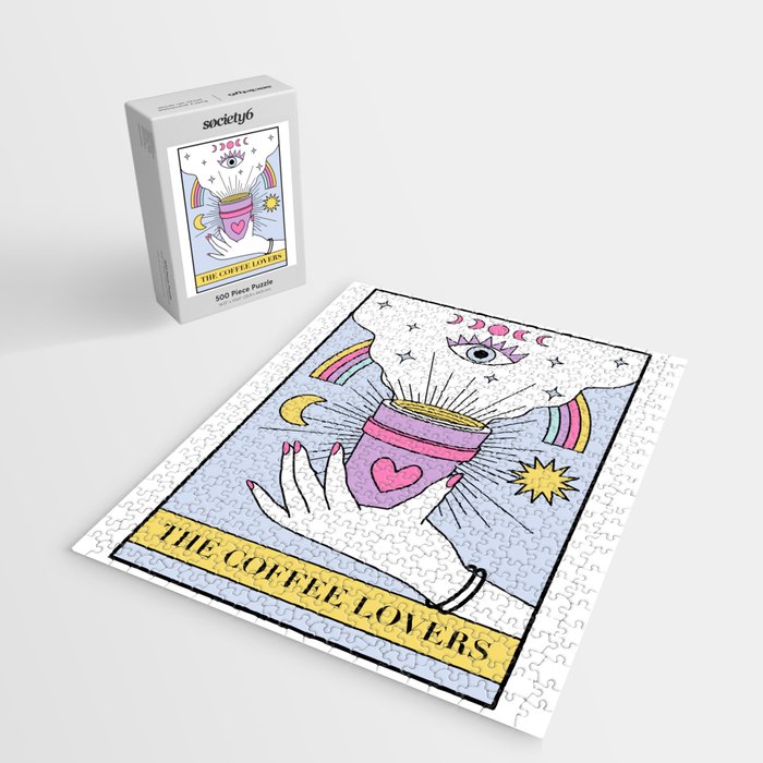 The Coffee Lovers Tarot Jigsaw Puzzle Gallery Image 2
