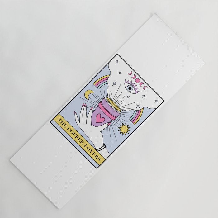 The Coffee Lovers Tarot Yoga Mat Gallery Image 1