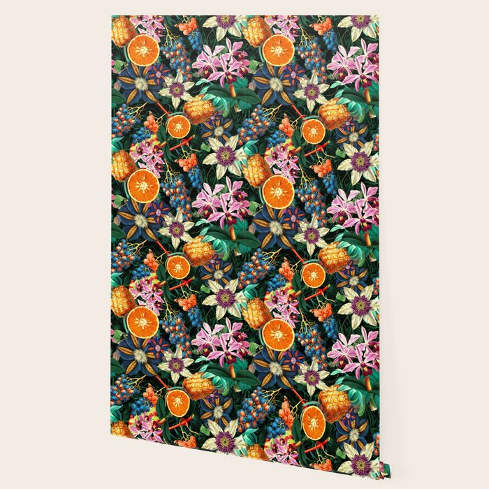 Tropical Orange Garden Wallpaper Gallery Image 2