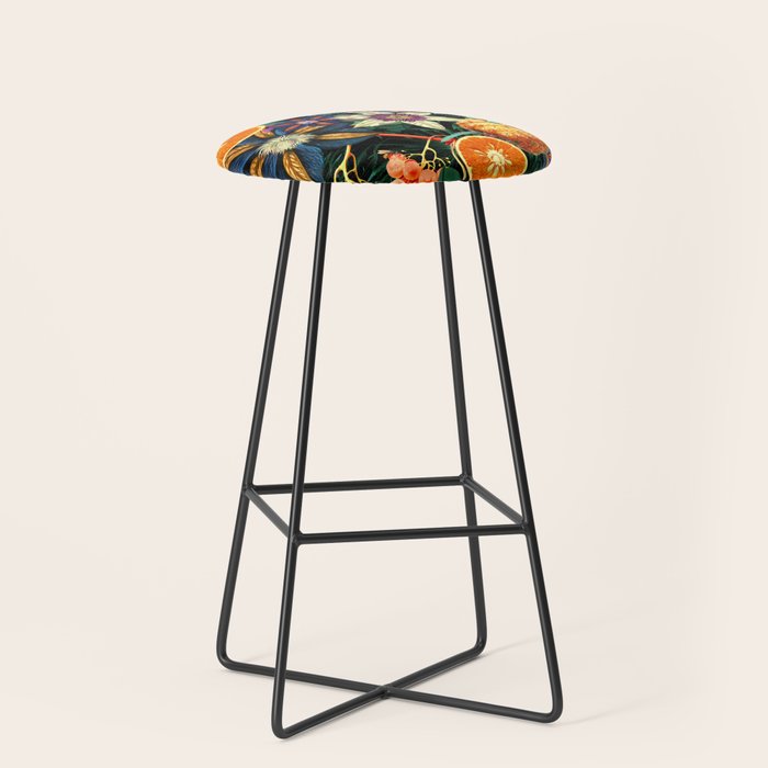 Tropical Orange Garden Stool Gallery Image 1