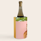 Giraffe Villa | Contemporary Modern Architecture Digital Graphic Art | Wildlife Animals Palm Exotic Wine Chiller Gallery Image 2