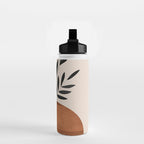 Minimal Abstract Art Vase Plant 6 Water Bottle Gallery Image 2