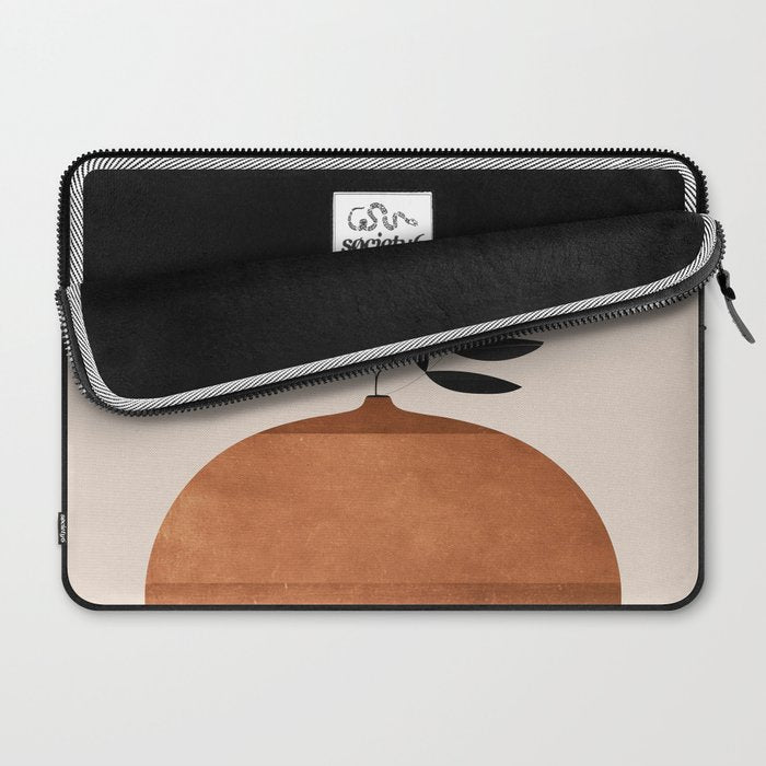 Minimal Abstract Art Vase Plant 6 Laptop Sleeve Gallery Image 2