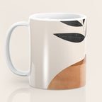 Minimal Abstract Art Vase Plant 6 Coffee Mug Gallery Image 3