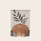 Minimal Abstract Art Vase Plant 6 Wall Hanging Gallery Image 1