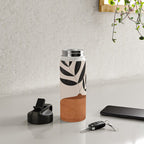 Minimal Abstract Art Vase Plant 6 Water Bottle Gallery Image 4