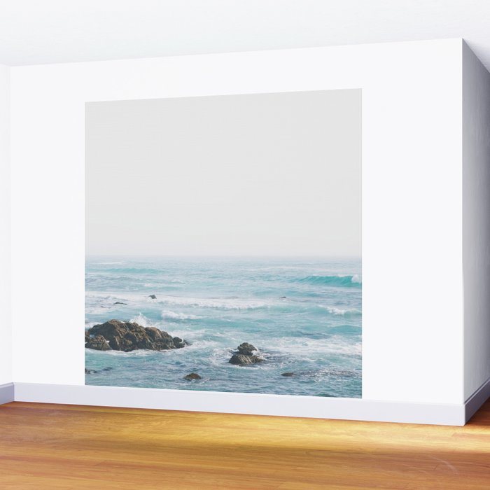 Monterey Coast - Minimalist Ocean Photography Wall Mural Gallery Image 2