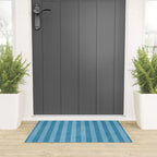 STRIPES - 004 - blue Welcome Mat Gallery Image 3