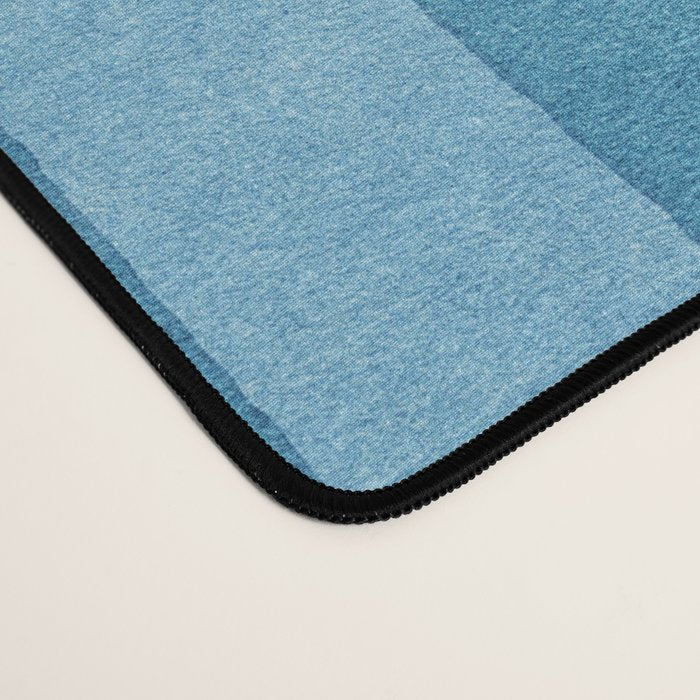 STRIPES - 004 - blue Desk Mat Gallery Image 4