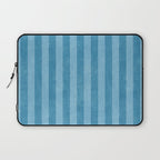 STRIPES - 004 - blue Laptop Sleeve Gallery Image 1