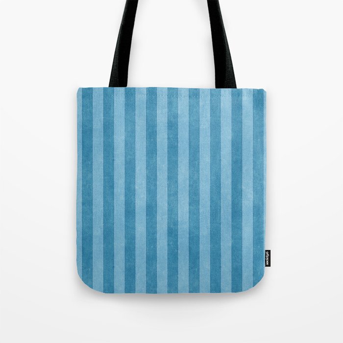 STRIPES - 004 - blue Tote Bag Gallery Image 1